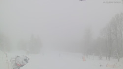 Horní část sjezdovek