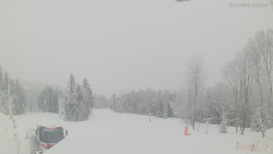 Horní část sjezdovek