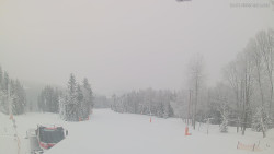 Horní část sjezdovek