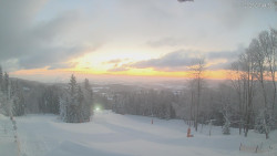 Horní část sjezdovek