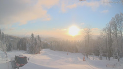 Horní část sjezdovek