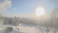 Horní část sjezdovek