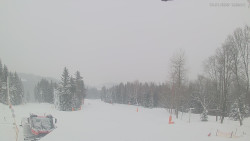 Horní část sjezdovek