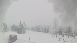 Horní část sjezdovek