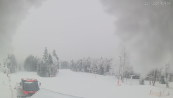 Horní část sjezdovek