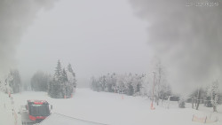 Horní část sjezdovek