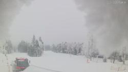 Horní část sjezdovek