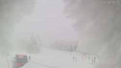 Horní část sjezdovek