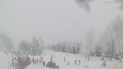 Horní část sjezdovek