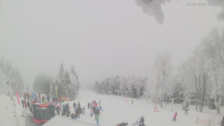 Horní část sjezdovek