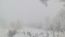 Horní část sjezdovek