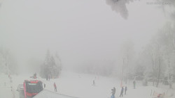 Horní část sjezdovek