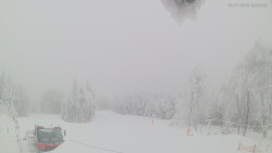 Horní část sjezdovek