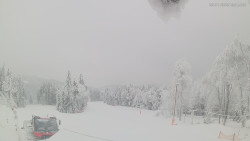 Horní část sjezdovek