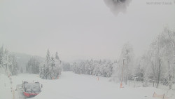 Horní část sjezdovek