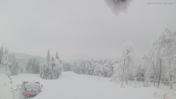 Horní část sjezdovek