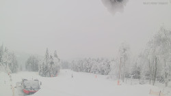 Horní část sjezdovek