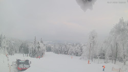 Horní část sjezdovek