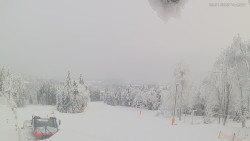 Horní část sjezdovek