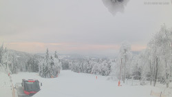 Horní část sjezdovek