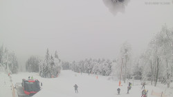 Horní část sjezdovek