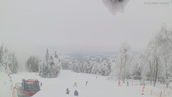 Horní část sjezdovek