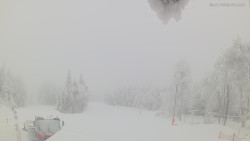 Horní část sjezdovek