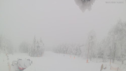 Horní část sjezdovek