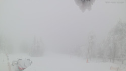 Horní část sjezdovek