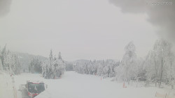 Horní část sjezdovek