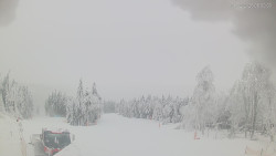 Horní část sjezdovek