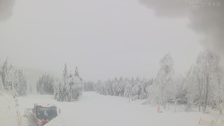 Horní část sjezdovek