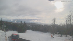 Horní část sjezdovek