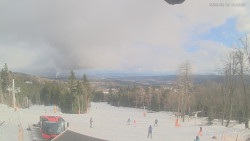 Horní část sjezdovek