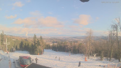 Horní část sjezdovek