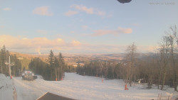 Horní část sjezdovek