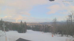 Horní část sjezdovek