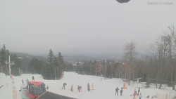 Horní část sjezdovek