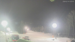 Horní část sjezdovek