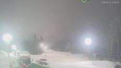 Horní část sjezdovek