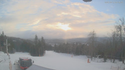 Horní část sjezdovek