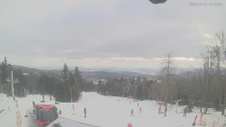 Horní část sjezdovek