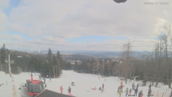 Horní část sjezdovek