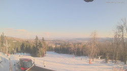 Horní část sjezdovek