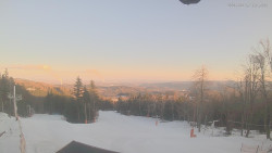 Horní část sjezdovek