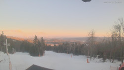 Horní část sjezdovek