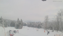 Horní část sjezdovek