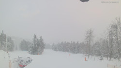 Horní část sjezdovek