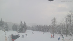 Horní část sjezdovek