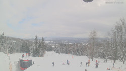 Horní část sjezdovek